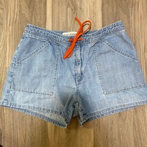 Gap Drawstring Denim Shorts SZ 12